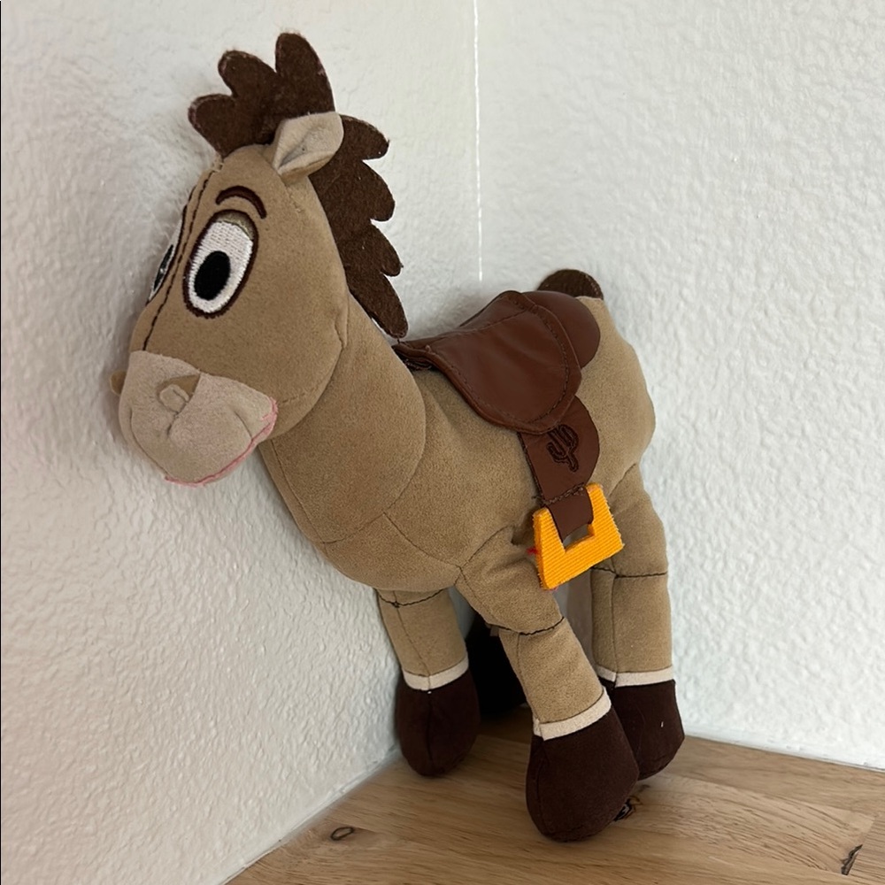 Plush Horse Toy - Brown and Tan